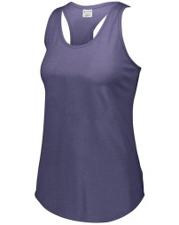 Augusta Sportswear 3079 Girls' Lux Triblend Tank Top – 3.8 oz. 50/38/12 Poly/Cotton/Rayon Racerback Scoop Neck | S–L