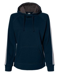 J. America 8642 Women's Rival Fleece Hooded Sweatshirt – 8 oz. Women's Pullover hoodie | S–2XL