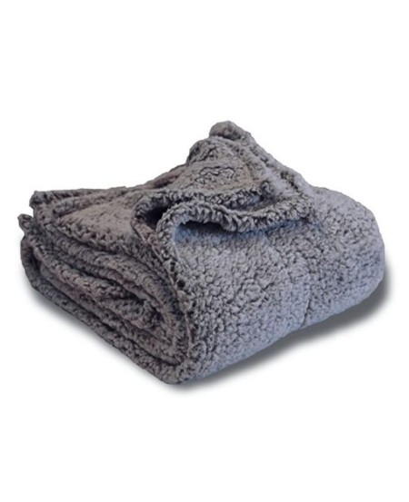 Alpine Fleece 8729 Frosted Sherpa Blanket – 100% Polyester Printed Fleece with Sherpa Backing | 50