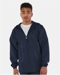 Champion CO125 Unisex Full-Zip Anorak Jacket – 2.8 oz. 100% Polyester Micro Poplin Wind- and Water-Resistant Anorak | S–3XL