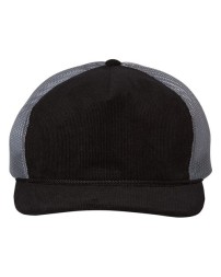Richardson 930 Troutdale Corduroy Trucker Cap - 100% Cotton Heavyweight Corduroy Soft-Structured Five-Panel | OSFM Snapback
