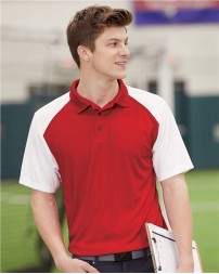 C2 Sport 5903 Men's Sport Polo – 3.5 oz. 100% Polyester Moisture-Management/Antimicrobial | Sport Shoulder | Three-Button Placket | XS–4XL