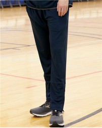 Badger 7724 Men's Outer-Core Pants – 100% Polyester Tapered Warm-Up Pants with 9