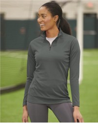 C2 Sport 5602 Women's Quarter-Zip Pullover – 3.5 oz. 100% Polyester Moisture-Management/Antimicrobial | Women’s Fit | XS–2XL