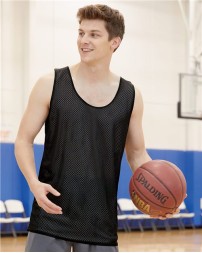 C2 Sport 5729 Men's Reversible Mesh Tank – 2.95 oz. 100% Polyester Pro Mesh | Double-Layer Reversible | Each Layer Hemmed