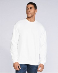 Gildan SF000 Unisex Softstyle® Midweight Crewneck Sweatshirt – 8.4 oz. 80/20 Ring-Spun Cotton/Polyester | 100% Cotton Face | Cozy Brushed Interior | 1x1 Rib Spandex | Dropped Shoulder | OEKO-TEX