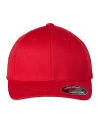 Flexfit 6277Y Youth Cotton Blend Cap – 63/34/3 Polyester/Cotton/PU Spandex Twill | Structured Mid-Profile Six-Panel | Permacurv® Silver Undervisor | Youth Sizing