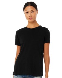 BELLA CANVAS 6413 Women's Relaxed Fit Triblend Short Sleeve Tee – 3.8 oz. 50/25/25 Poly/Airlume Cotton/Rayon Relaxed-Fit Women's Triblend Tee
