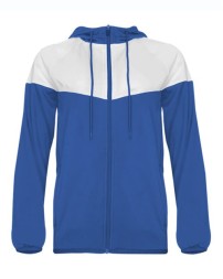 Badger 7922 Women's Sprint Outer-Core Jacket – 100% Polyester Hooded Full-Zip Women's Warm-Up Jacket | XS–2XL