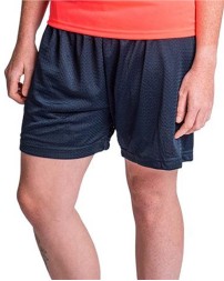 C2 Sport 5116 Women's Mesh Performance Shorts – 100% Polyester Mesh + Solid Tricot Liner | 5