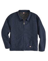 Dickies LJ53 Men’s Industrial Duck Jacket – 10 oz. 75/25 Cotton/Polyester Duck Shell with Nylon/Polyurethane Lining