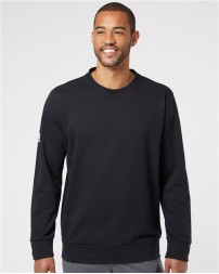 Adidas A434 Unisex Fleece Crewneck Sweatshirt – 8.5 oz. 70/30 BCI Cotton/Recycled Polyester Fleece Crewneck | XS–4XL