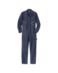 Dickies 4877 Men’s Deluxe Long Sleeve Cotton Coverall – 8.75 oz. 100% Cotton Rugged Twill Industrial Coverall