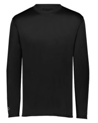 Holloway 222823 Youth Momentum Long Sleeve T-Shirt – 4.1 oz. 100% Polyester Dry-Excel UPF 45+ Youth Long Sleeve Tee | S–XL