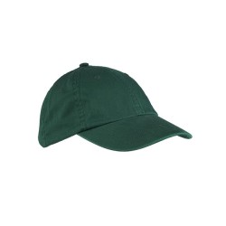 Big Accessories BX005 Washed Chino Cap – 100% Washed Cotton Twill | Unstructured 6-Panel Low-Profile | Garment Washed | D-Ring Slider Closure | OSFM