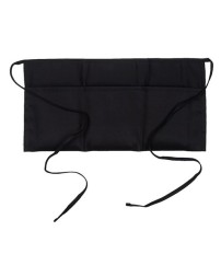 Big Accessories Waist Apron with Pockets – 7.5 oz. 65/35 Poly/Cotton Twill Waist Apron | Blank Work Apron for Embroidery and Printing