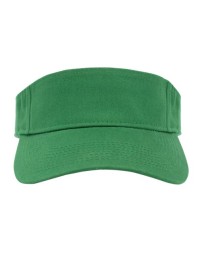Augusta Sportswear 6225 Sport Twill Visor Hat – 100% Pre-Washed Cotton Twill, Hook-and-Loop | One Size