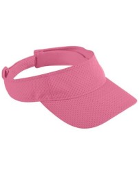 Augusta Sportswear 6227 Athletic Mesh Visor Hat – 100% Poly Mesh with Tricot Backing, Hook-and-Loop | One Size