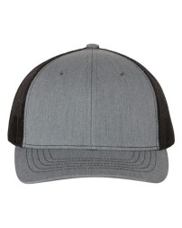 Richardson 112Y Youth Trucker Snapback Cap - 60/40 Cotton/Polyester, Mid Pro, Youth Fit | Y (6-3/8 to 6-5/8 inches)